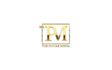 Logo of THE PUNJAB MEDIA featuring the bold golden initials 'PM' inside a gold rectangular frame, with the words 'THE PUNJAB MEDIA' written below in uppercase gold letters, all set against a black background.